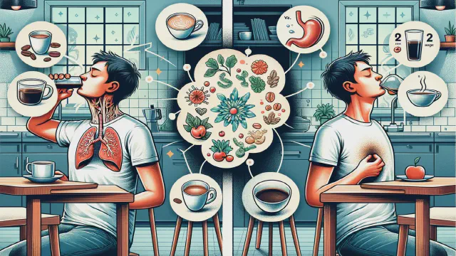 Avoid Drinking Coffee or Tea on an Empty Stomach, What About After Meals?